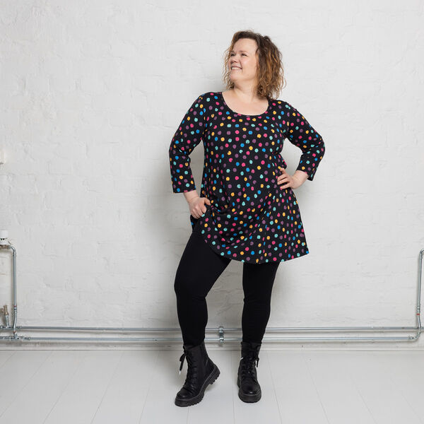 PINJA tunika 3/4 hiha, KARKKIPILKKU