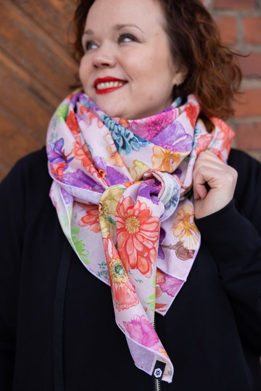 KUDE huivi, Kukkakimara v.pun