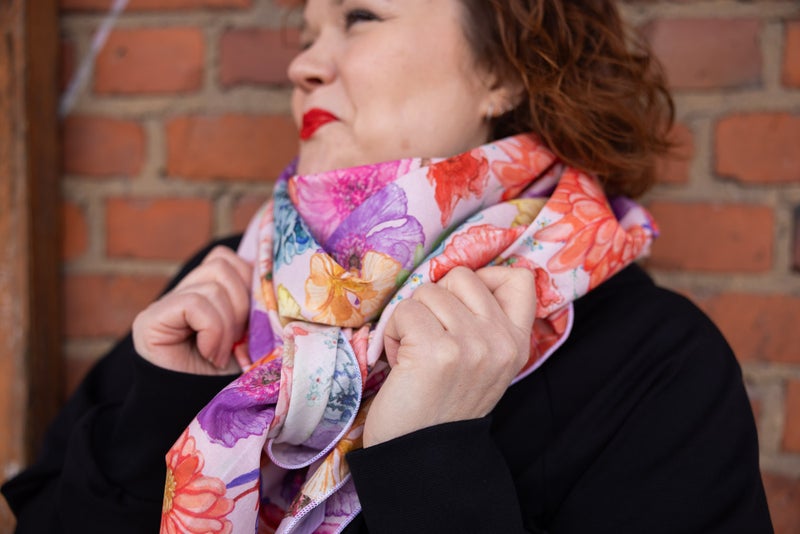 KUDE huivi, Kukkakimara v.pun